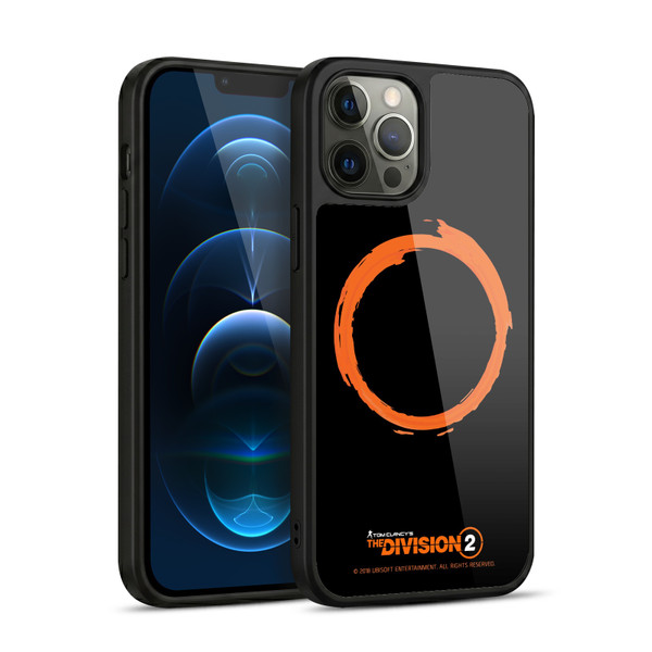 Tom Clancy's The Division 2 Logo Art Ring Gel Armour Case For Apple iPhone 12 Pro Max