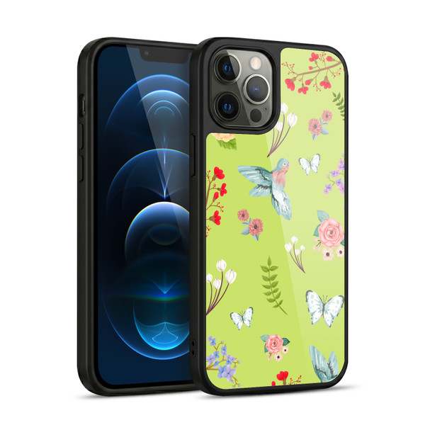 Ameritech Graphics Floral Gel Armour Case For Apple iPhone 12 Pro Max