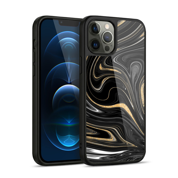 Ameritech Graphics Marble Agate Gel Armour Case For Apple iPhone 12 Pro Max