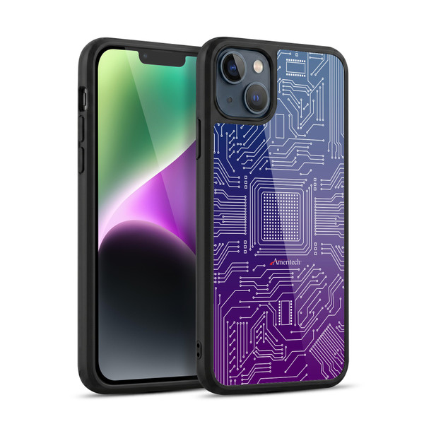 Ameritech Graphics Circuit Board Gel Armour Case For Apple iPhone 14 Plus
