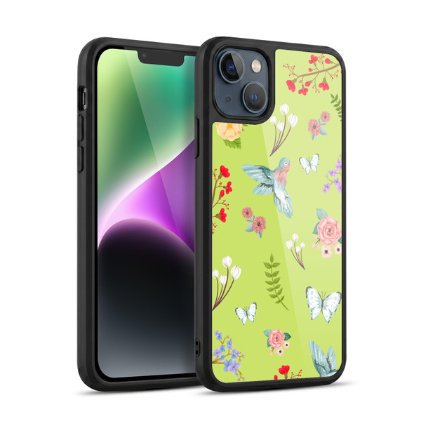 Ameritech Graphics Floral Gel Armour Case For Apple iPhone 14 Plus