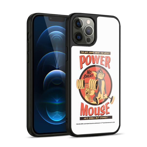 Tom and Jerry Retro Power Mouse Gel Armour Case For Apple iPhone 12 Pro Max