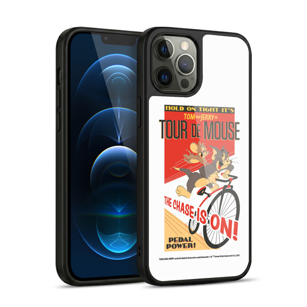 Tom and Jerry Retro Tour De Mouse Gel Armour Case For Apple iPhone 12 Pro Max
