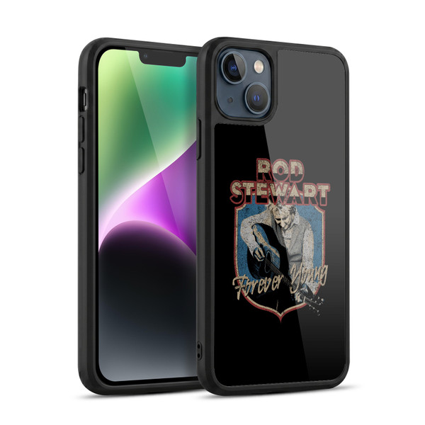 Rod Stewart Art Forever Young Gel Armour Case For Apple iPhone 14 Plus