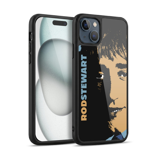 Rod Stewart Art Yesterday Retro Gel Armour Case For Apple iPhone 15 Plus