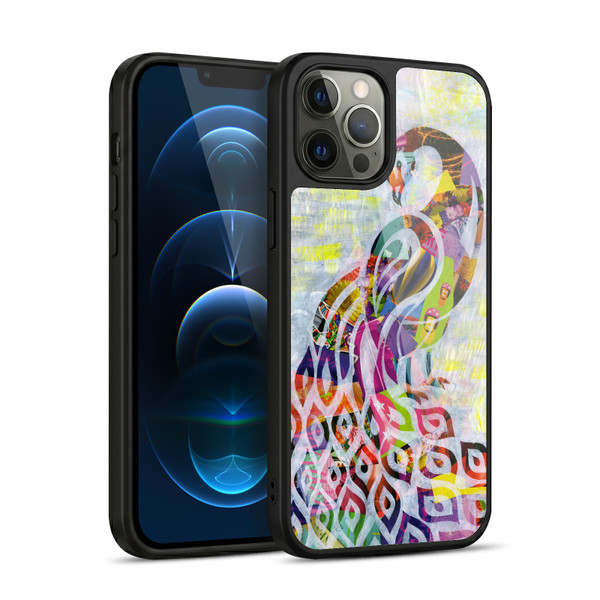 Artpoptart Animals Peacock Gel Armour Case For Apple iPhone 12 Pro Max