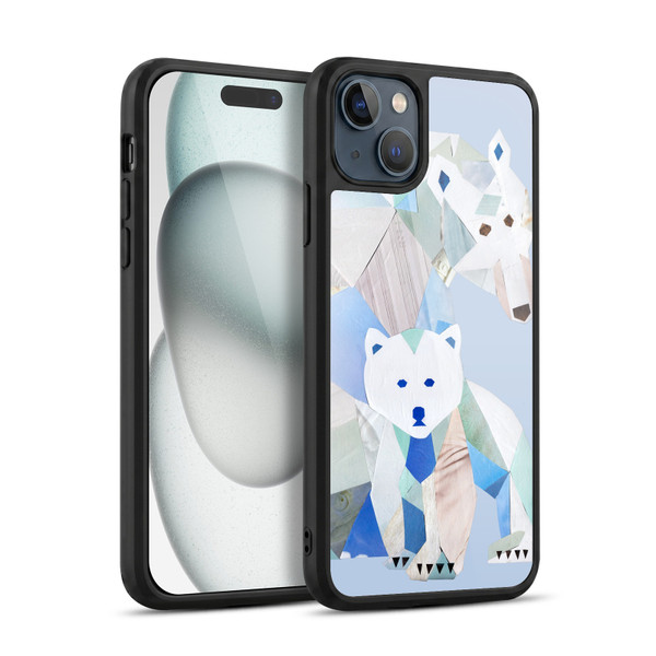 Artpoptart Animals Polar Bears Gel Armour Case For Apple iPhone 15 Plus