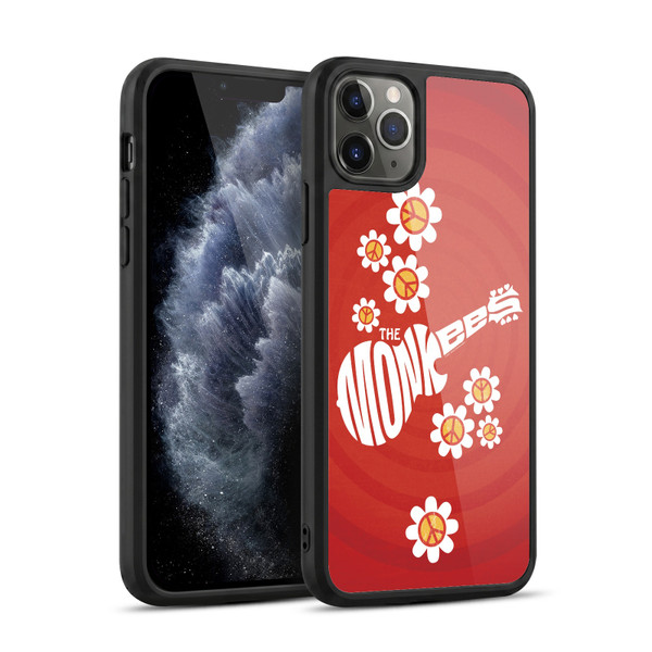 The Monkees Graphics Pattern In Red Gel Armour Case For Apple iPhone 11 Pro Max