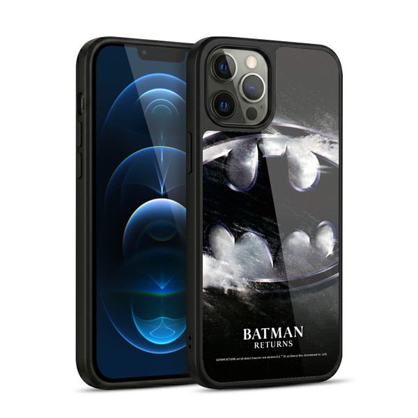 Batman Returns Key Art Oversized Logo Gel Armour Case For Apple iPhone 12 Pro Max