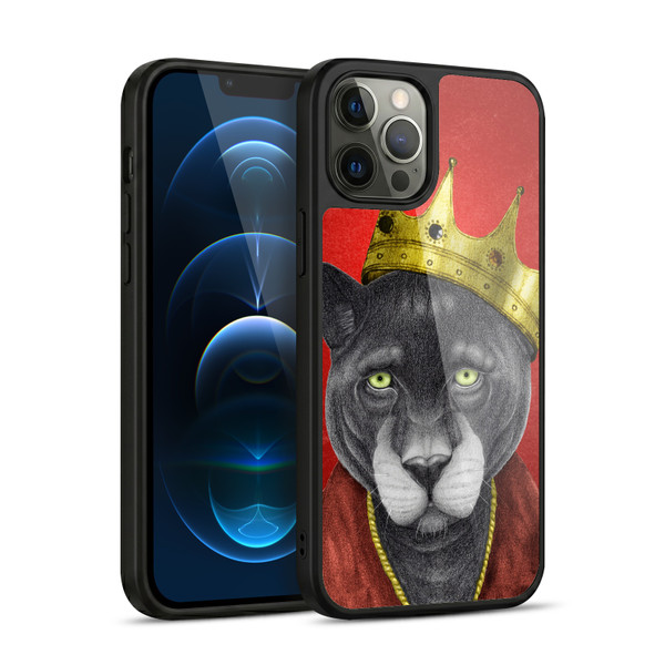Barruf Animals The King Panther Gel Armour Case For Apple iPhone 12 Pro Max