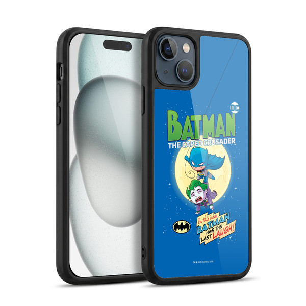 Super Friends DC Comics Toddlers Comic Covers Batman Gel Armour Case For Apple iPhone 15 Plus