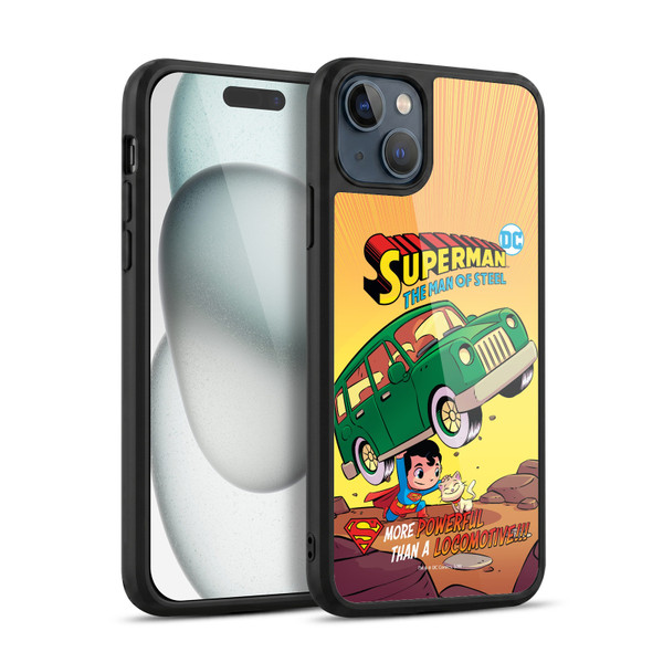 Super Friends DC Comics Toddlers Comic Covers Superman 1 Gel Armour Case For Apple iPhone 15 Plus