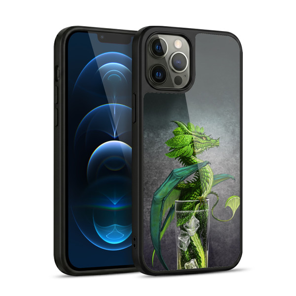 Stanley Morrison Dragons Green Mojito Drink Gel Armour Case For Apple iPhone 12 Pro Max