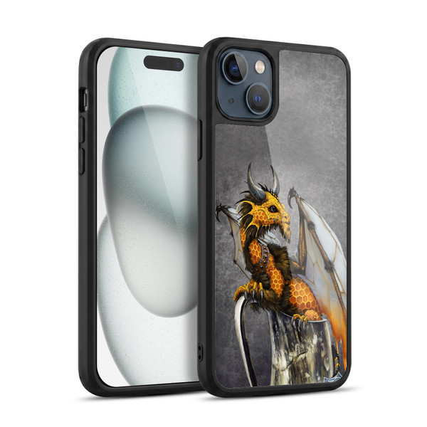 Stanley Morrison Dragons Honey Mead Drink Gel Armour Case For Apple iPhone 15 Plus