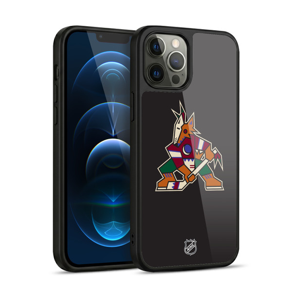 NHL Arizona Coyotes Plain Gel Armour Case For Apple iPhone 12 Pro Max