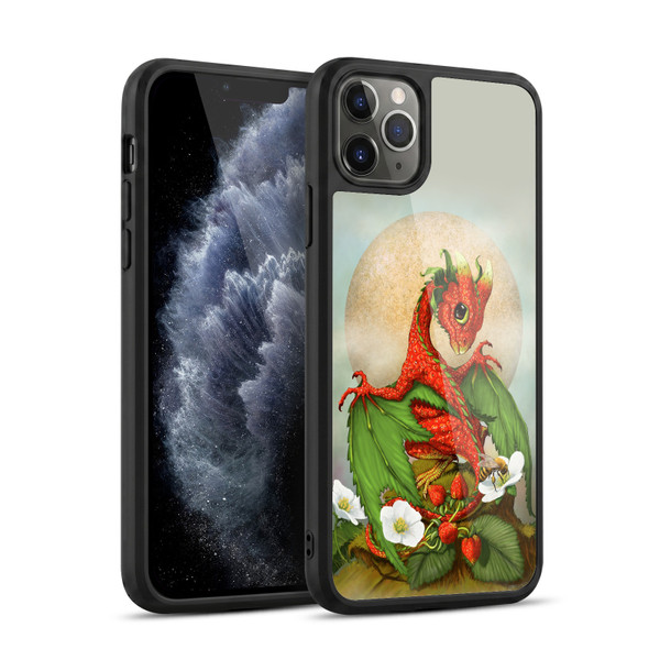 Stanley Morrison Dragons 3 Strawberry Garden Gel Armour Case For Apple iPhone 11 Pro Max
