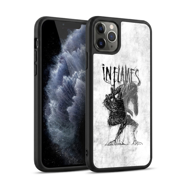 In Flames Metal Grunge Big Creature Gel Armour Case For Apple iPhone 11 Pro Max