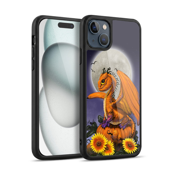 Stanley Morrison Dragons 3 Halloween Pumpkin Gel Armour Case For Apple iPhone 15 Plus