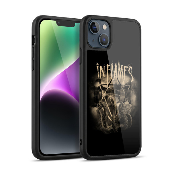 In Flames Metal Grunge Octoflames Gel Armour Case For Apple iPhone 14 Plus
