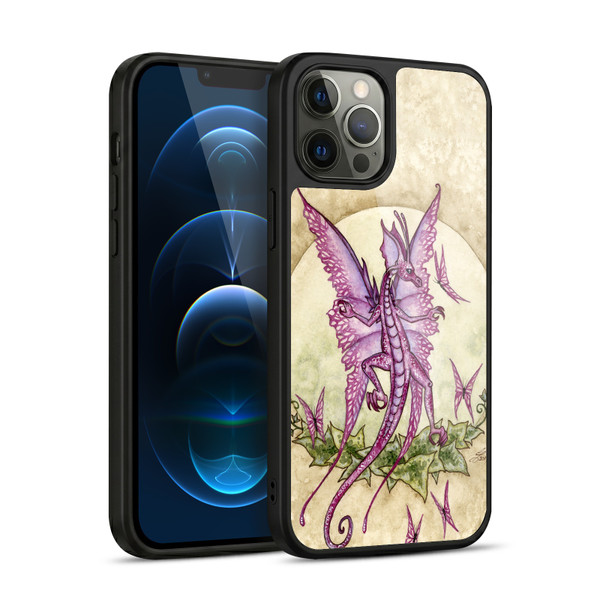 Amy Brown Mythical Pink Dragon Gel Armour Case For Apple iPhone 12 Pro Max
