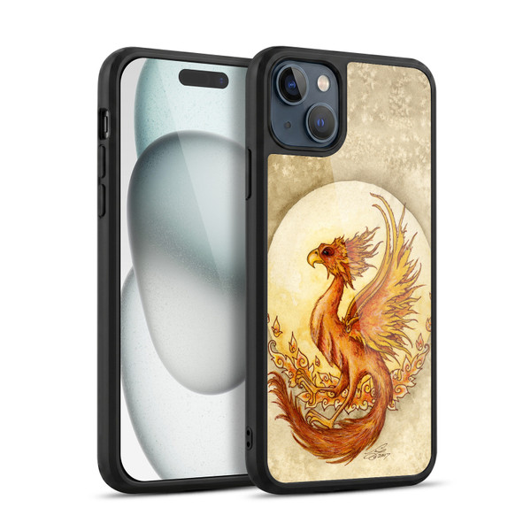 Amy Brown Mythical Fire Element Gel Armour Case For Apple iPhone 15 Plus