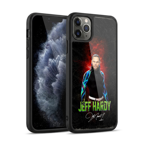 WWE Jeff Hardy LED Image 2 Gel Armour Case For Apple iPhone 11 Pro Max