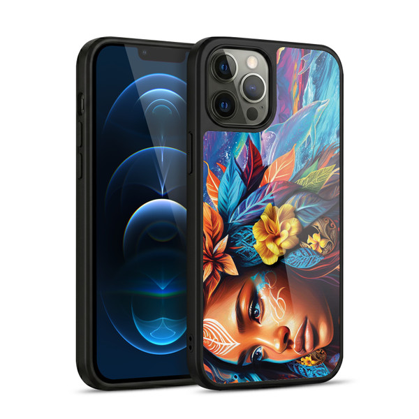 Michael David Ward Psychedelic Art Ocean Spirit Gel Armour Case For Apple iPhone 12 Pro Max