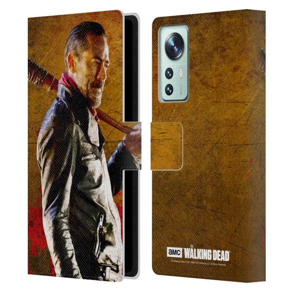 AMC The Walking Dead Negan Lucille 1 Leather Book Wallet Case Cover For Xiaomi 12