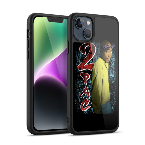 Tupac Shakur Key Art Vintage Gel Armour Case For Apple iPhone 14 Plus