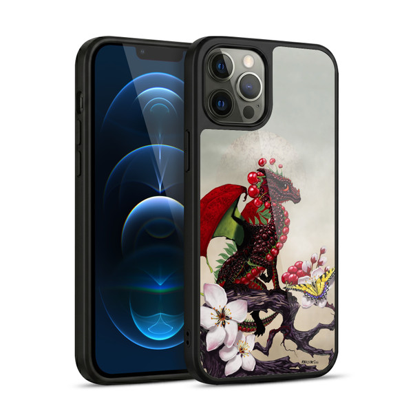 Stanley Morrison Art Cherry Tree, Dragon, Butterfly Gel Armour Case For Apple iPhone 12 Pro Max