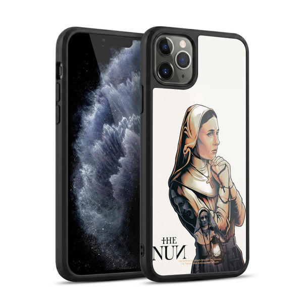 The Nun Valak Graphics Pray 2 Gel Armour Case For Apple iPhone 11 Pro Max