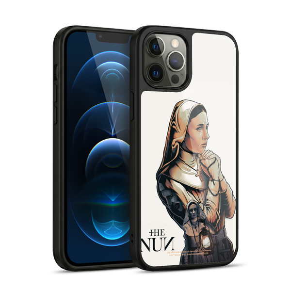 The Nun Valak Graphics Pray 2 Gel Armour Case For Apple iPhone 12 Pro Max