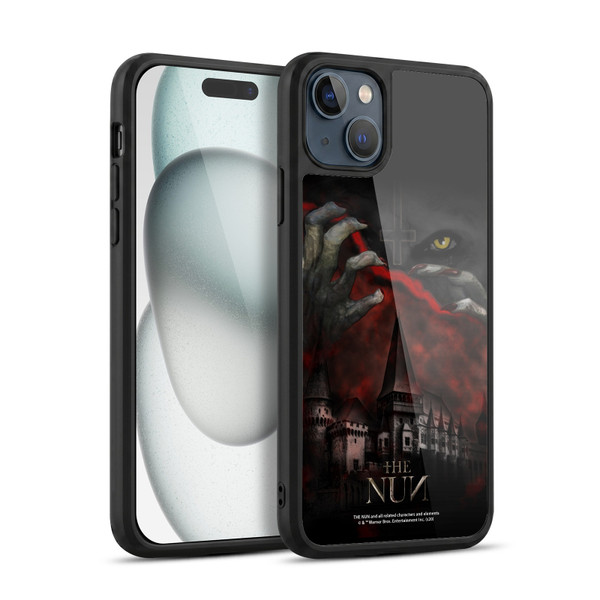 The Nun Valak Graphics Monastery Gel Armour Case For Apple iPhone 15 Plus