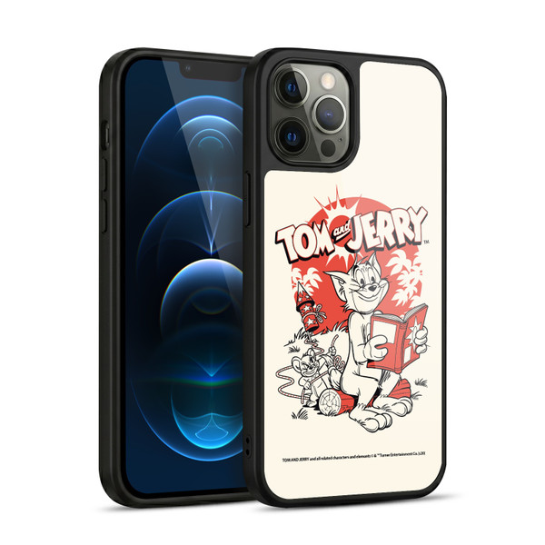 Tom and Jerry Illustration Fireworks Prank Gel Armour Case For Apple iPhone 12 Pro Max