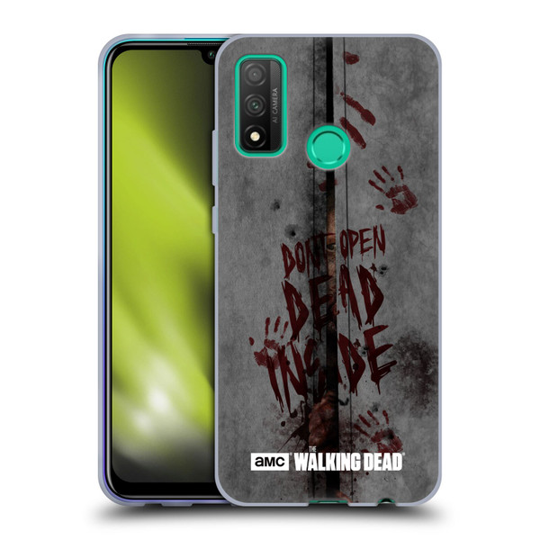 AMC The Walking Dead Typography Dead Inside Soft Gel Case for Huawei P Smart (2020)