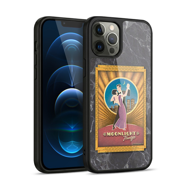 Larry Grossman Retro Collection Moonlight Tango Gel Armour Case For Apple iPhone 12 Pro Max