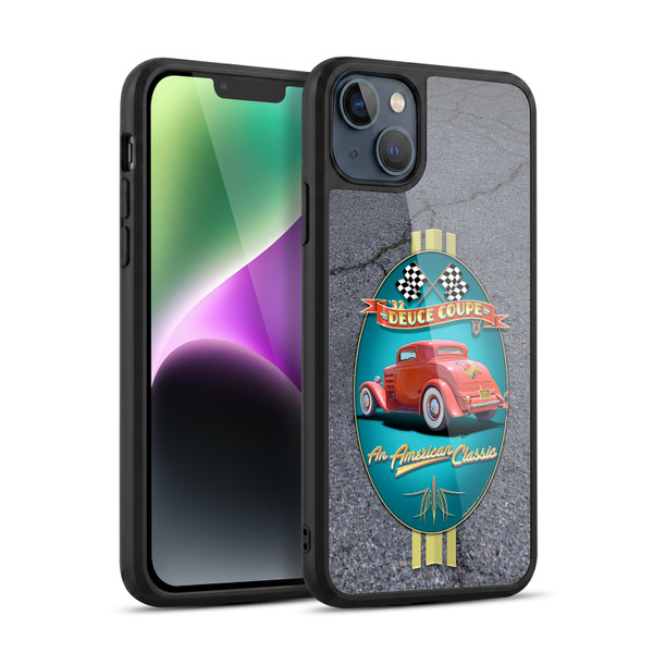 Larry Grossman Retro Collection Deuce Coupe Classic Gel Armour Case For Apple iPhone 14 Plus
