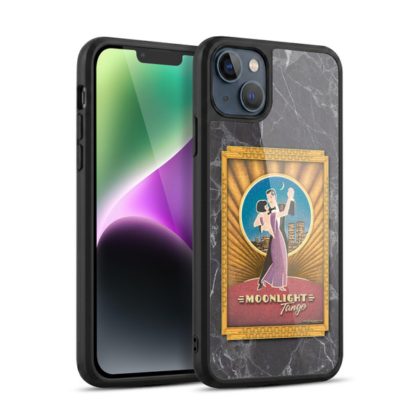 Larry Grossman Retro Collection Moonlight Tango Gel Armour Case For Apple iPhone 14 Plus