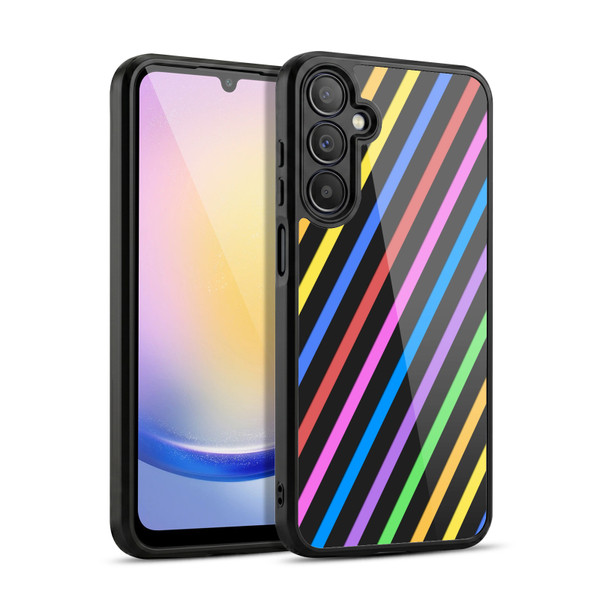 PLdesign Geometric Stripes Gel Armour Case For Samsung Galaxy A25 5G