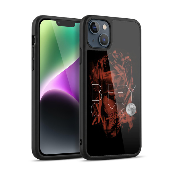 Biffy Clyro Graphics Red Gel Armour Case For Apple iPhone 14 Plus