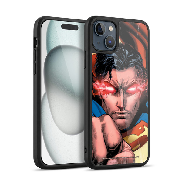 Superman DC Comics Comic Book Art Rebirth #1 Gel Armour Case For Apple iPhone 15 Plus