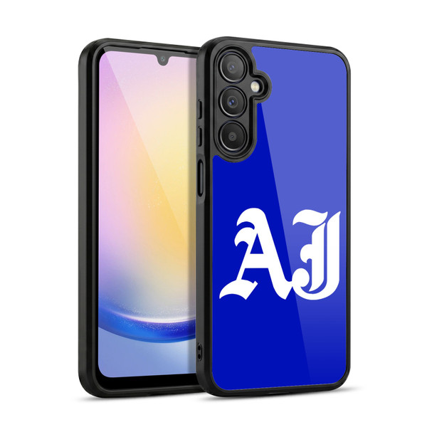 WWE Aj Styles Initials Gel Armour Case For Samsung Galaxy A25 5G