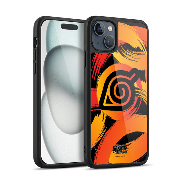 Naruto Shippuden Iconic Konoha Nine Tails Gel Armour Case For Apple iPhone 15 Plus