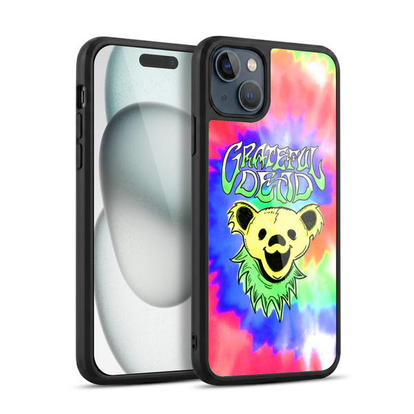 Grateful Dead Trends Bear Tie Dye Gel Armour Case For Apple iPhone 15 Plus