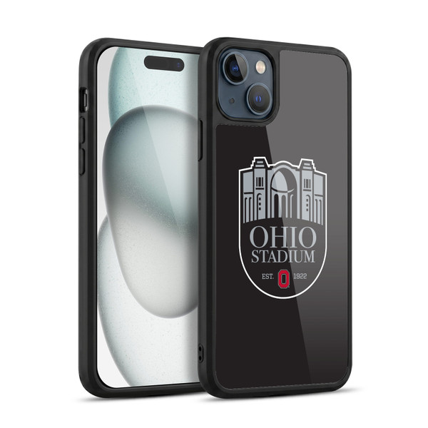 Ohio State University Logo Stadium Gel Armour Case For Apple iPhone 15 Plus