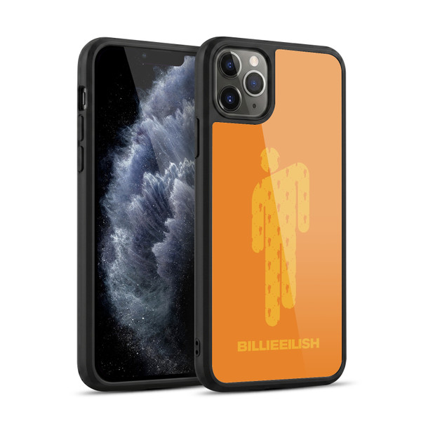 Billie Eilish Key Art Blohsh Orange Gel Armour Case For Apple iPhone 11 Pro Max