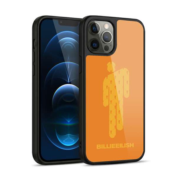 Billie Eilish Key Art Blohsh Orange Gel Armour Case For Apple iPhone 12 Pro Max