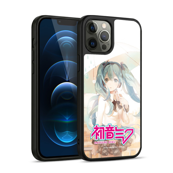Hatsune Miku Graphics Rain Gel Armour Case For Apple iPhone 12 Pro Max