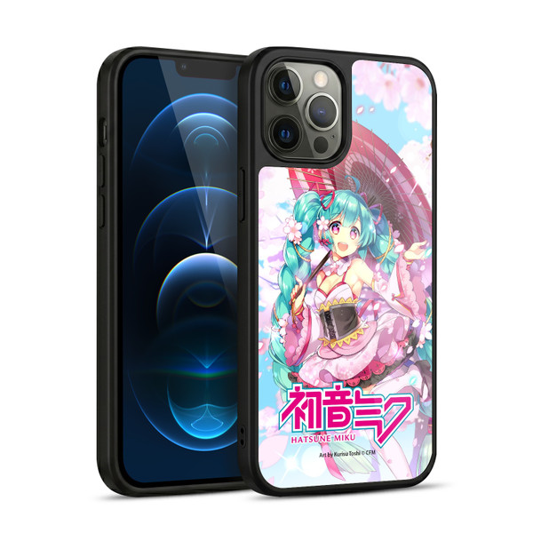 Hatsune Miku Graphics Sakura Gel Armour Case For Apple iPhone 12 Pro Max