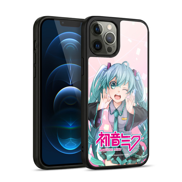 Hatsune Miku Graphics Wink Gel Armour Case For Apple iPhone 12 Pro Max